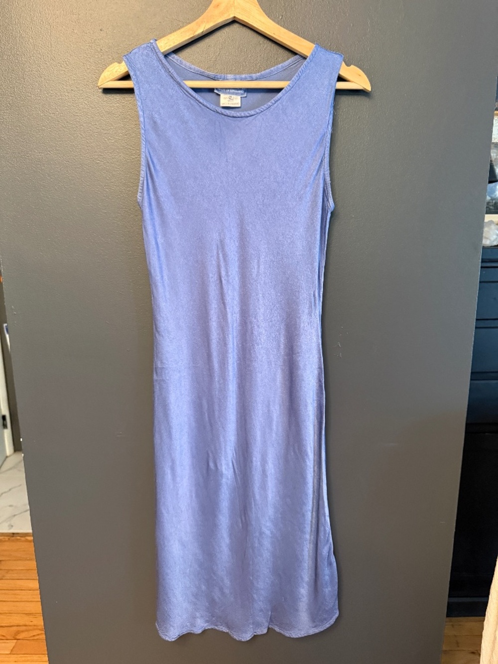 VINTAGE 90s GHOST (Made in England) satin slip dress M